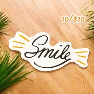 10 / $10 - Smile Sticker - Happy / Happiness